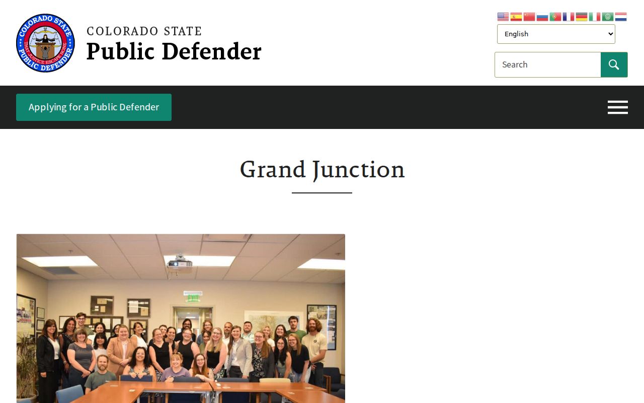 Mesa County District Court public defender office