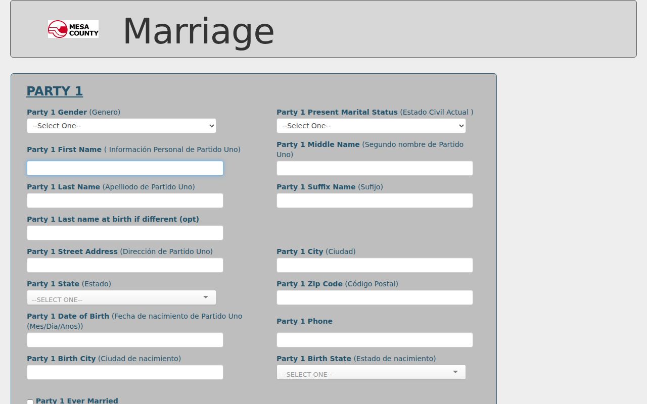 Mesa County marriage and divorce records online marriage kiosk